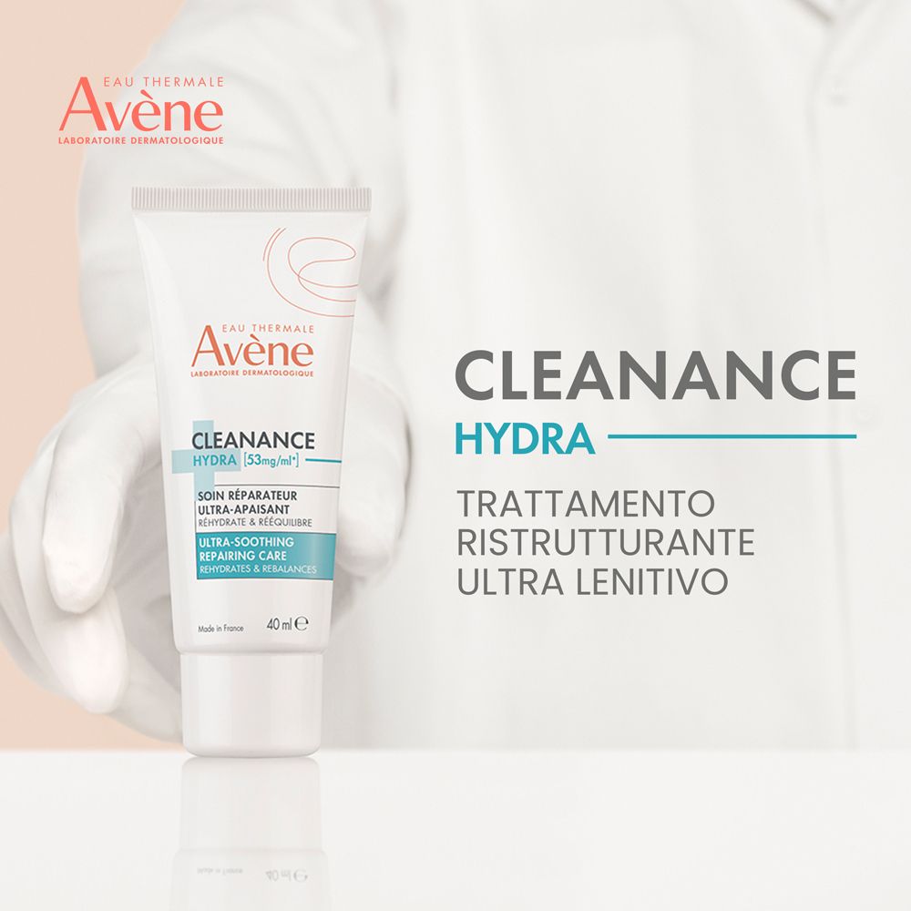 Eau Thermale AvèNe Cleanance Hydra Crema Lenitiva 40Ml - Pelle Grassa A Tendenza Acneica, Anti-Imperfezioni-image