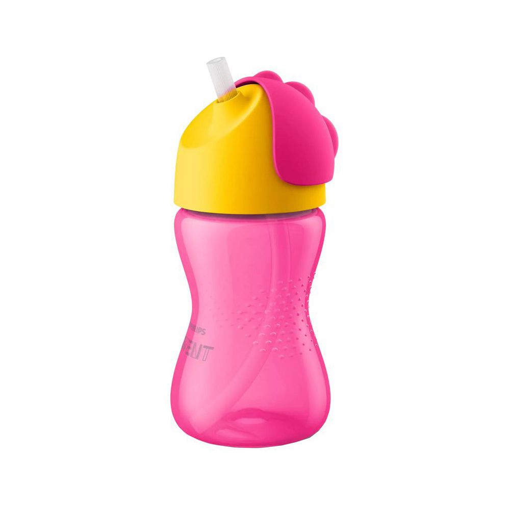 Avent Tazza Rosa Con Cannuccia Da 300Ml