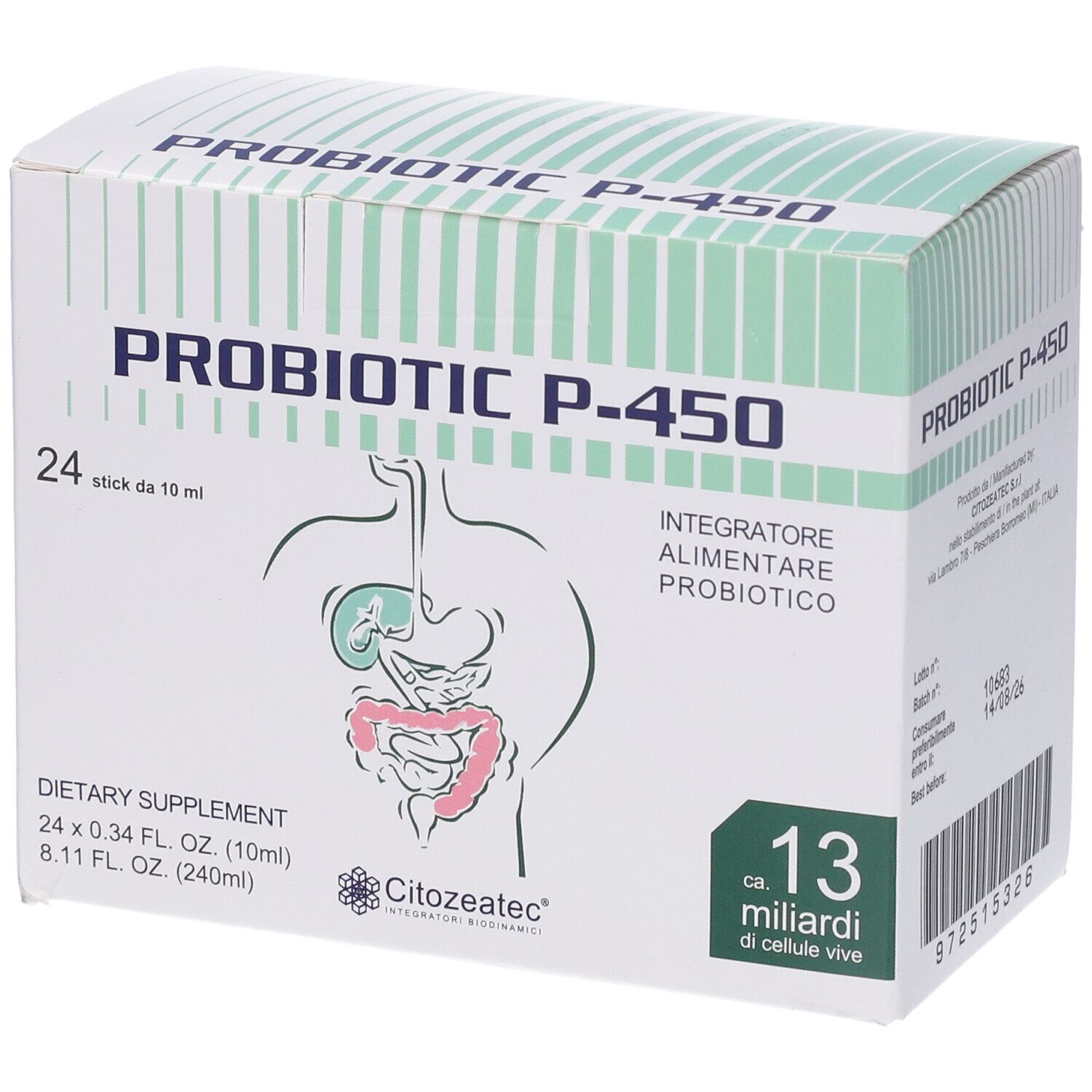 Probiotic P-450 Stick Orali