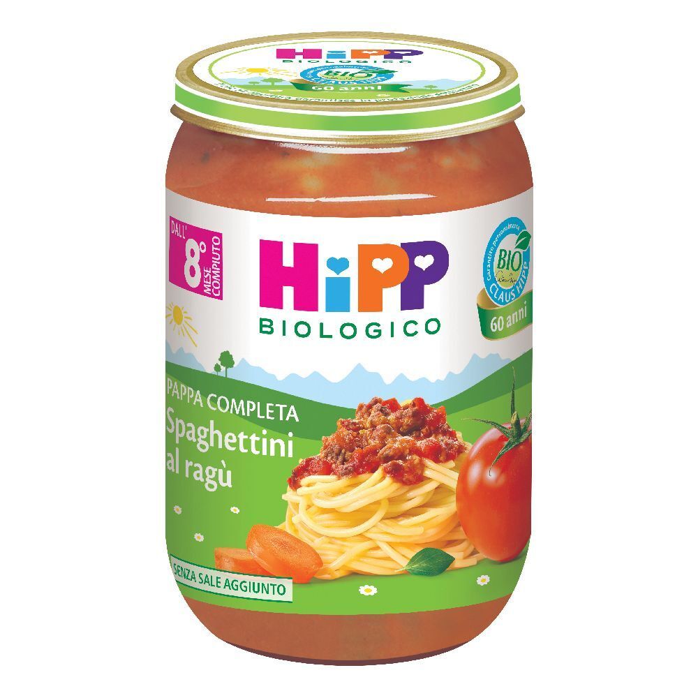 HIPP BIO SPAGHETTINI RAGU'220G