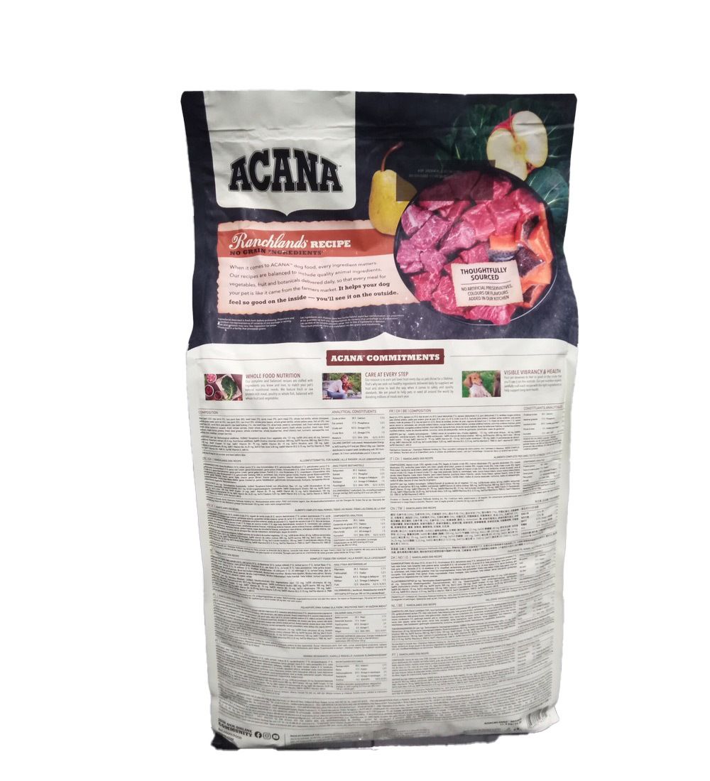 Acana Ranchlands Dog Croquettes Chien 11.4 kg