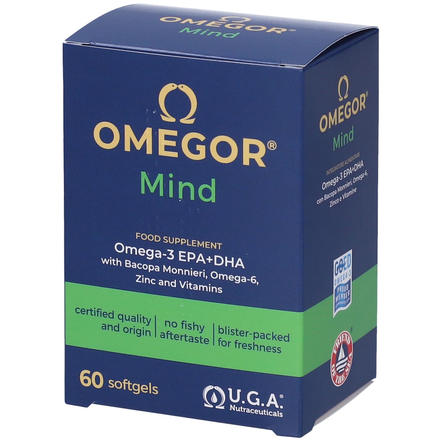 Omegor Mind 60 Capsule Molli - Immagine 5