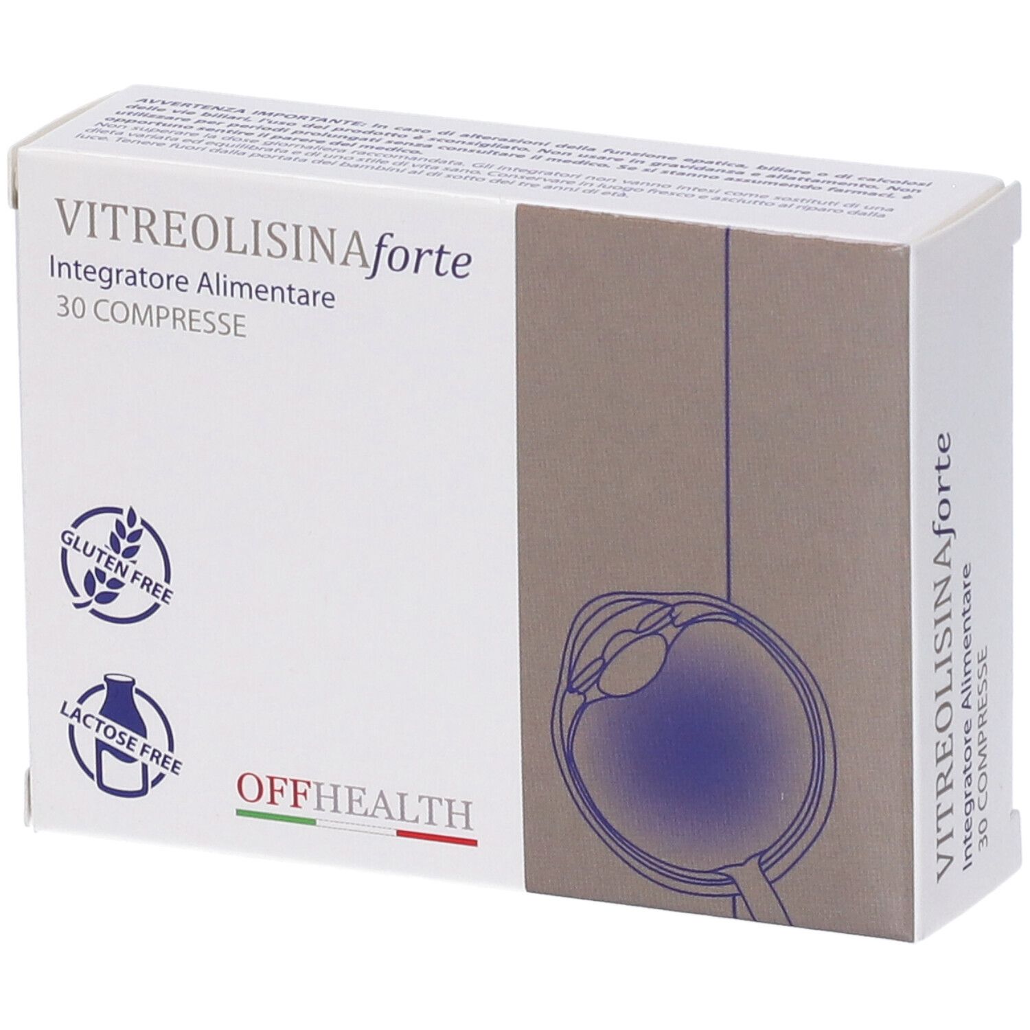 Offhealth Vitreolisina Forte Integratore Alimentare 30 Compresse - Immagine 10
