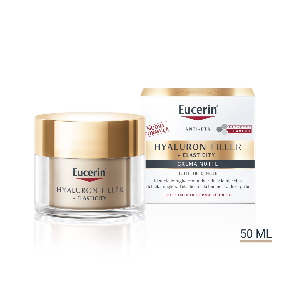 Image of Eucerin Hyaluron - Filler + Elasticity Crema Notte 50 ml