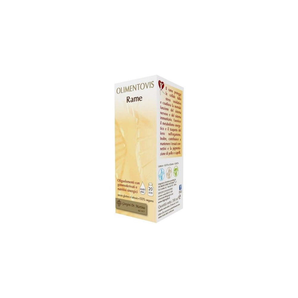 Dr. Giorgini Dr Giorgini Rame Olimentovis Oligoelementi Integratore Per Pelle 200Ml - Immagine 6