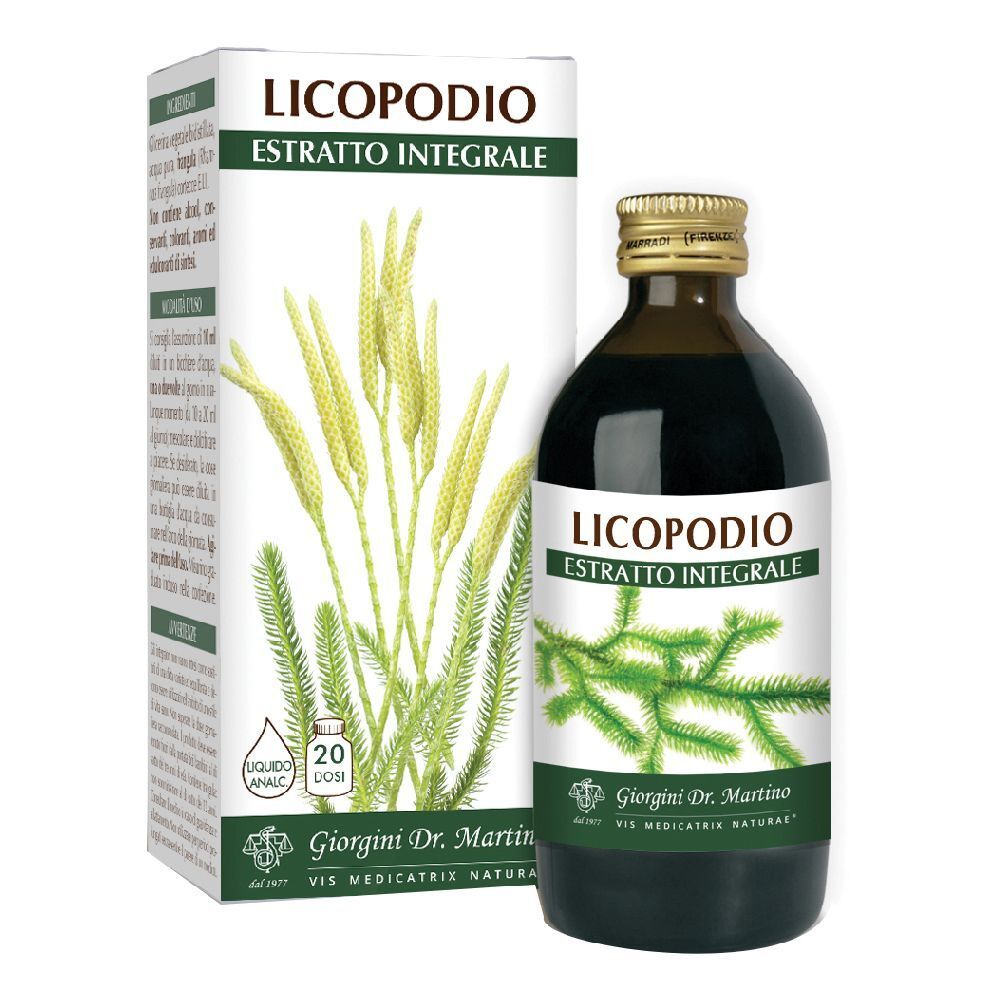 Licopodio 200 ml - Integratore per il drenaggio dei liquidi corporei - Immagine 6