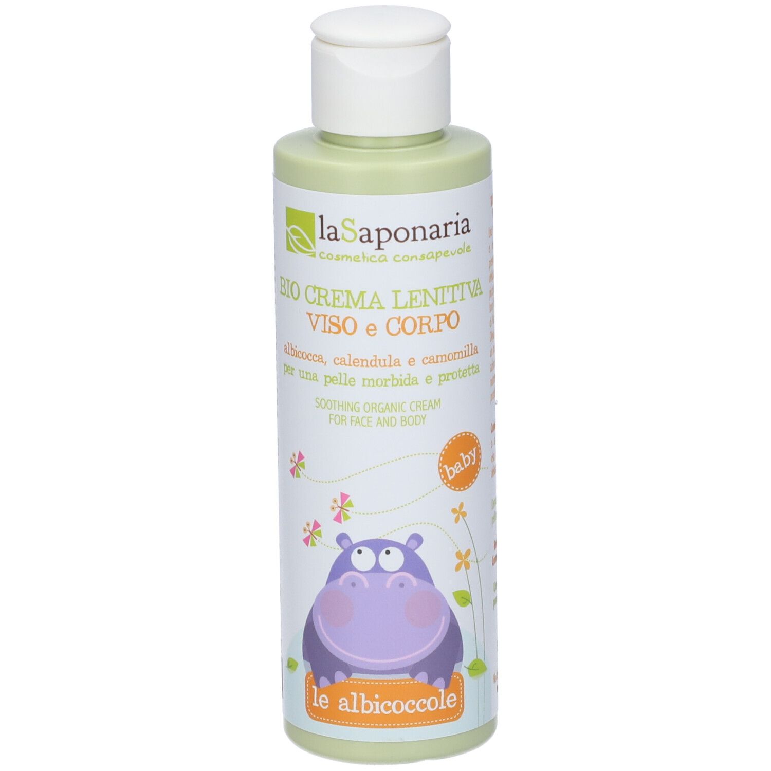 La Saponaria Crema Biologica Lenitiva Viso e Corpo