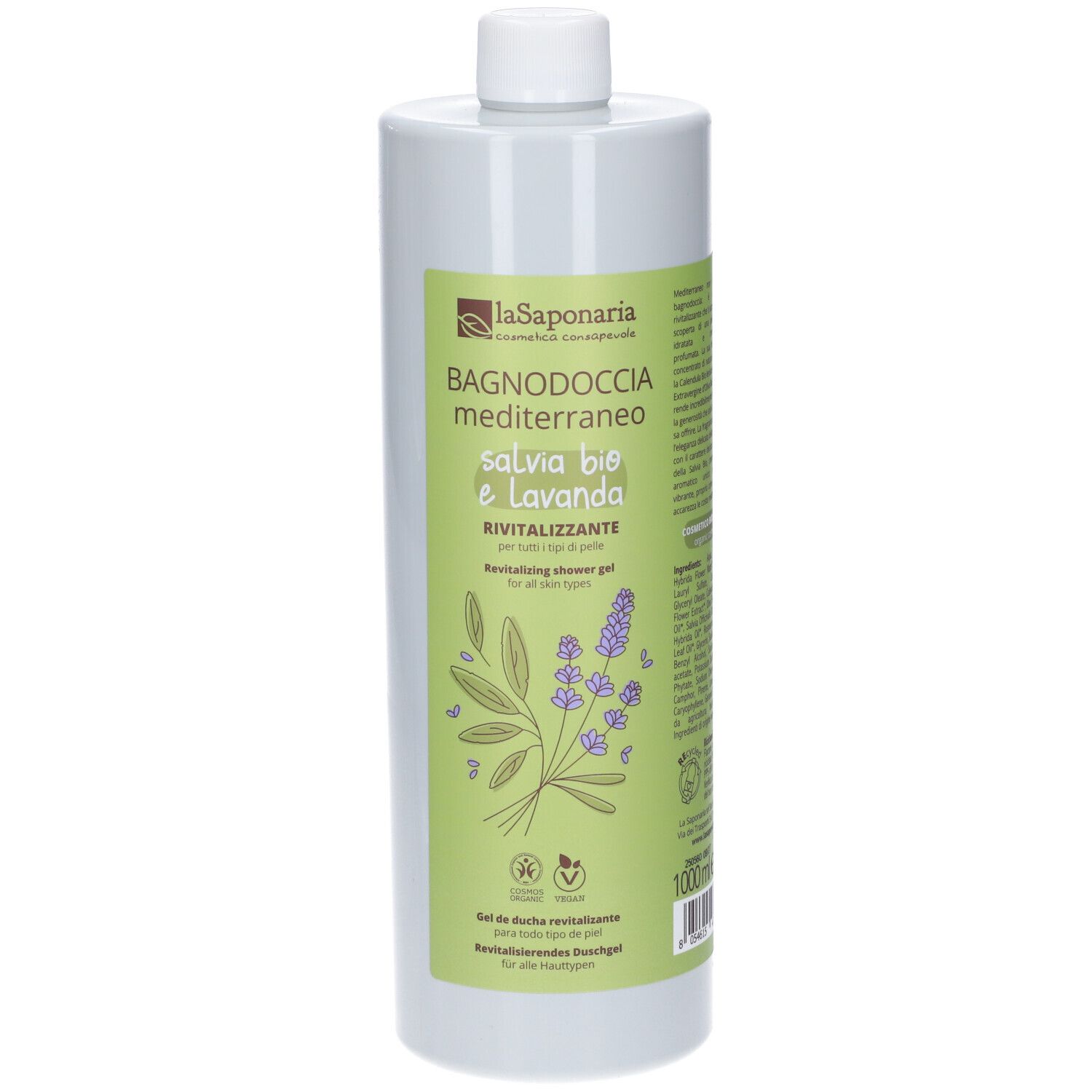 LaSaponaria  Bio Bagnodoccia Mediterraneo