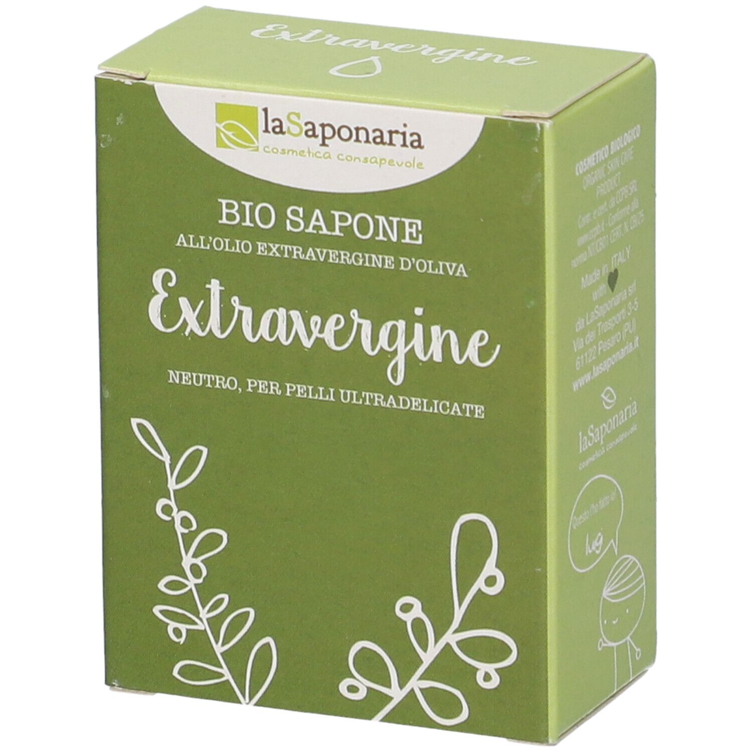 La Saponaria Bio Sapone Olio Extravergine