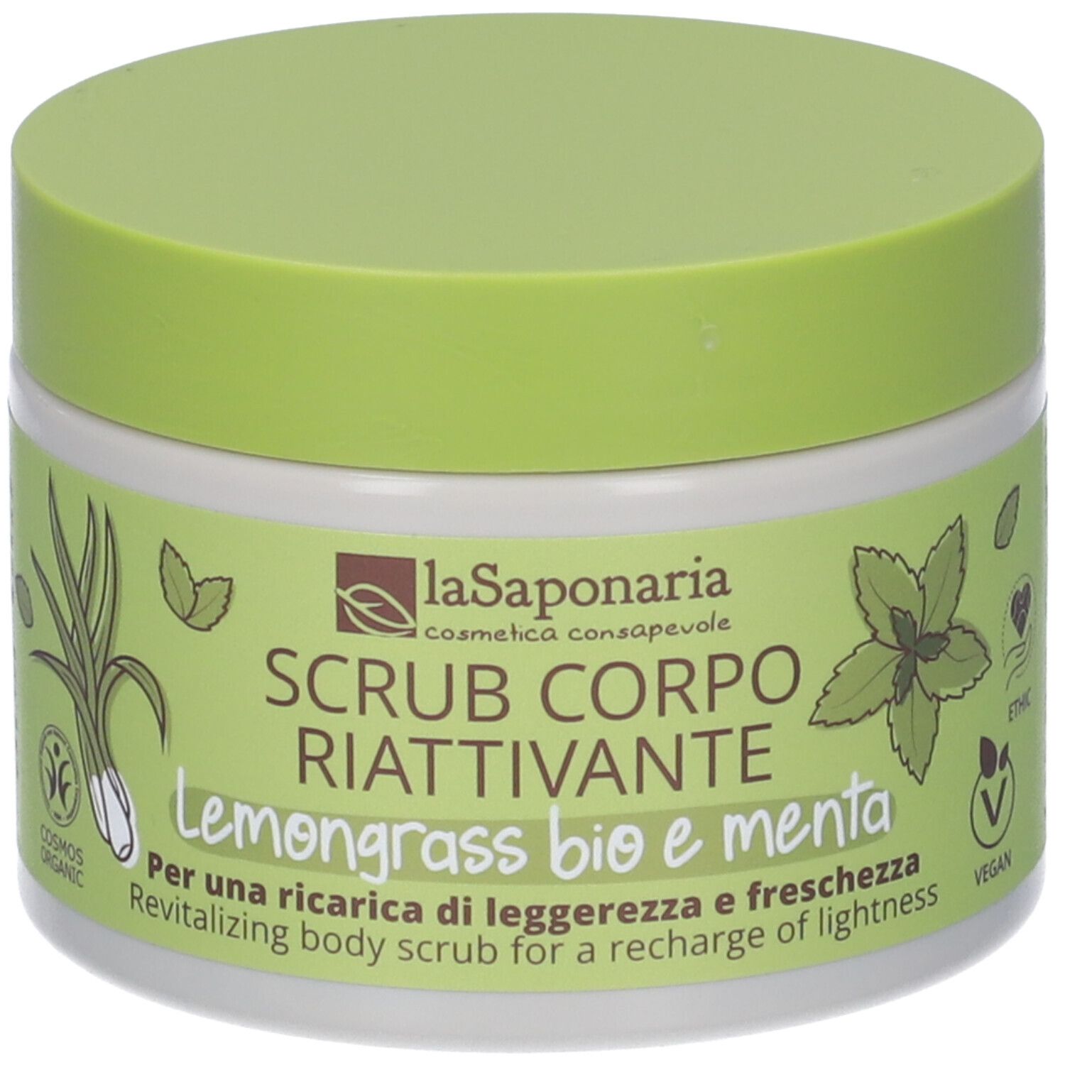 La Saponaria Scrub Lemongrass E Menta