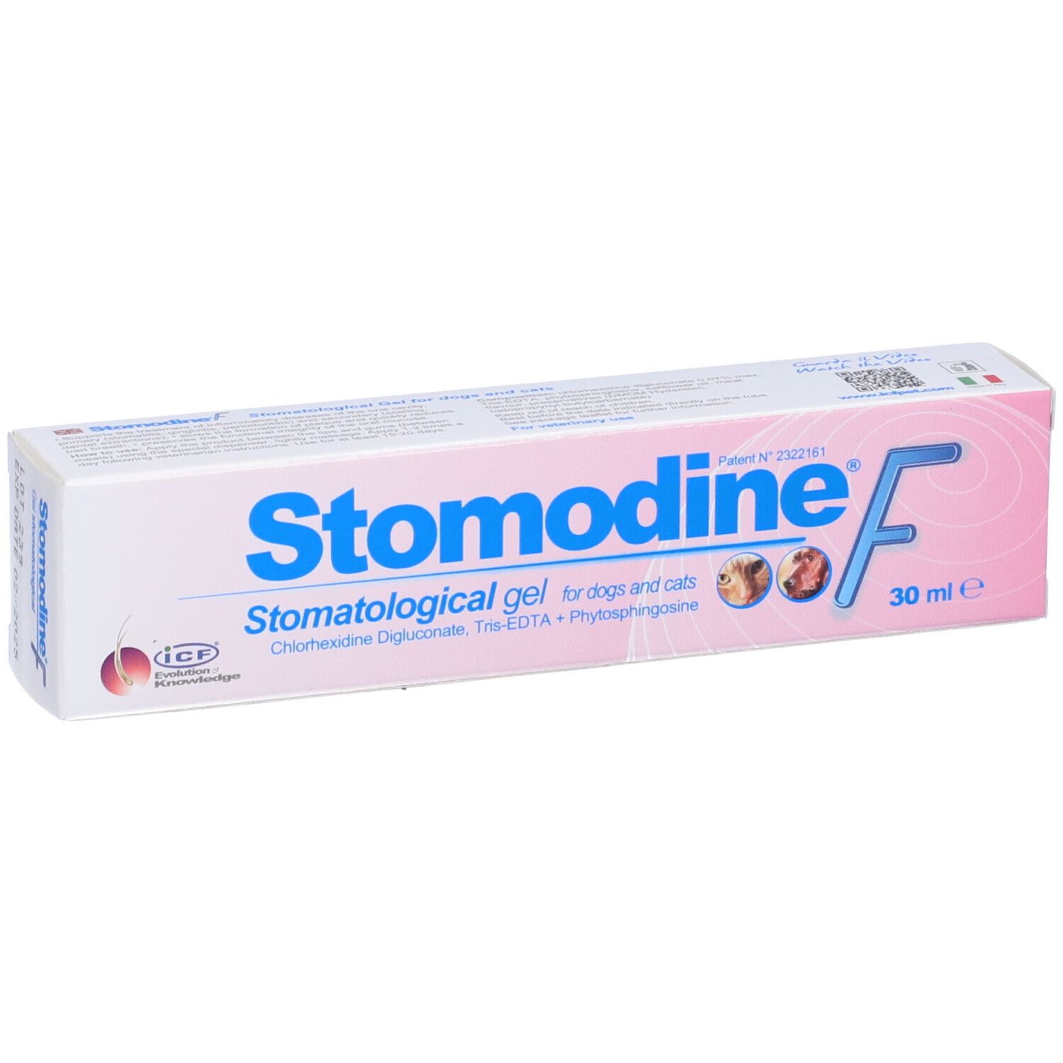 Stomodine F Stomatologisches Gel für Hunde und Katzen, 30 ml.