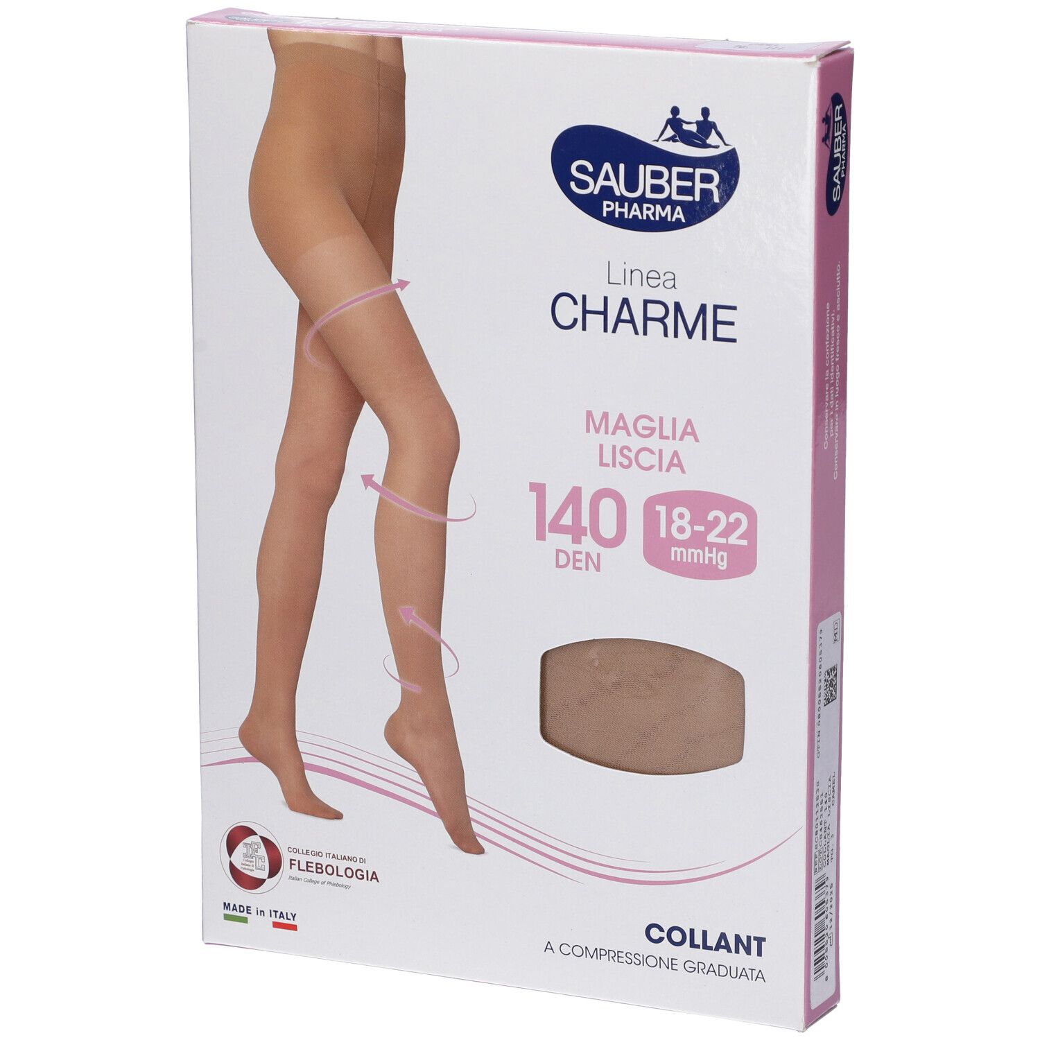 Sauber Classico Collant 140 Denari Maglia Liscia Camel 3 1 Pz Altro