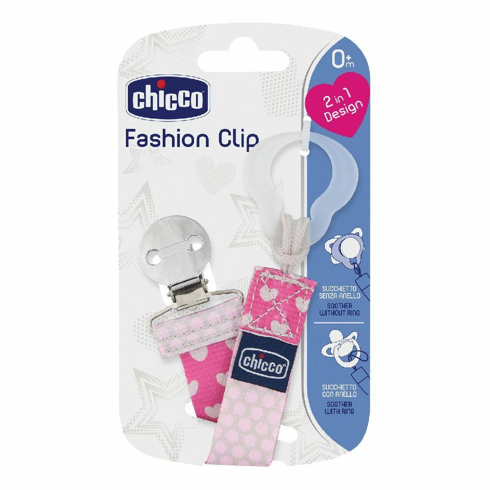 Image of Chicco Fashion Clip 2 in 1 Rosa