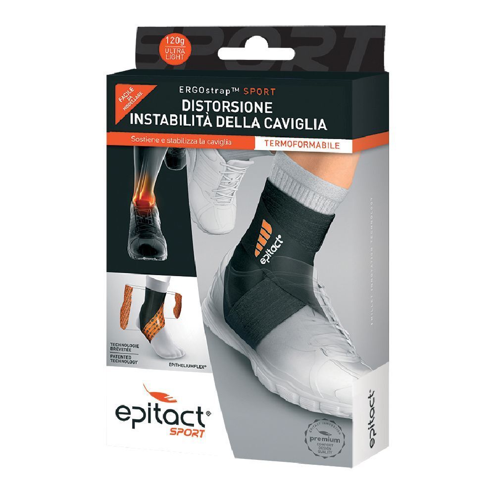 Qualifarma Cavigliera Epitact Sport Ergostrap Per Sostegno Caviglia Taglia M - Immagine 5