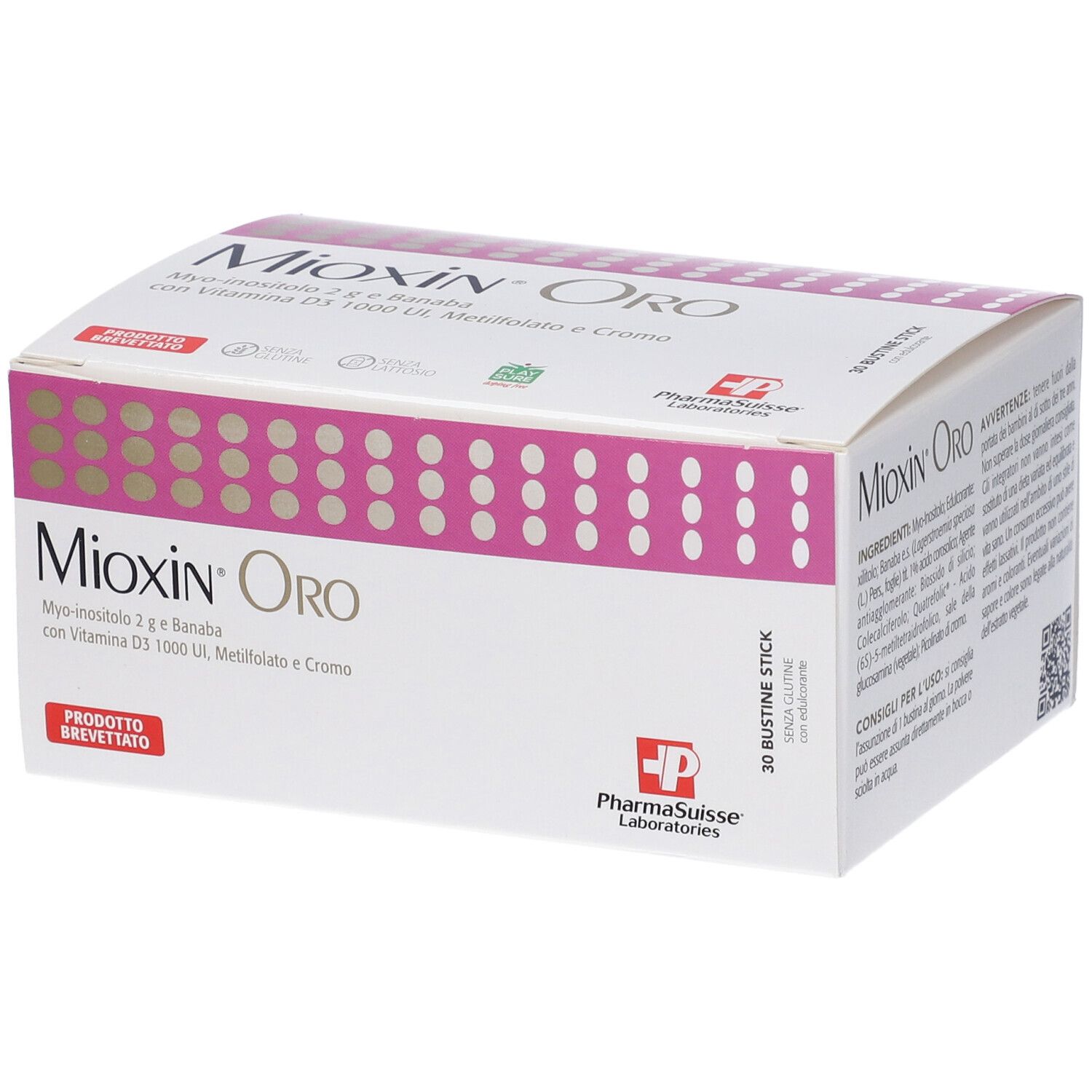 Integratore In 30 Bustine A Base Di Mio-inositolo Mioxin Oro - Immagine 3