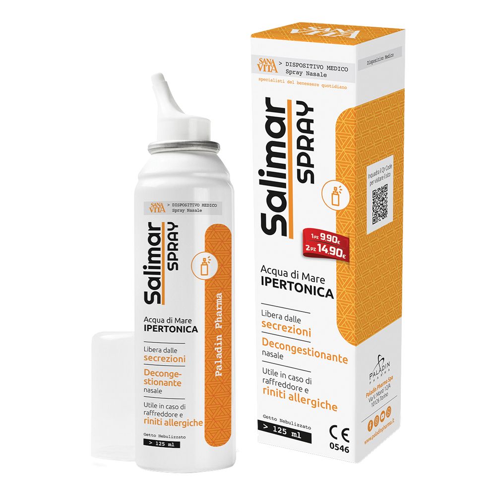 Paladin Pharma Sanavita Salimar Spray Nasale – Ipertonico