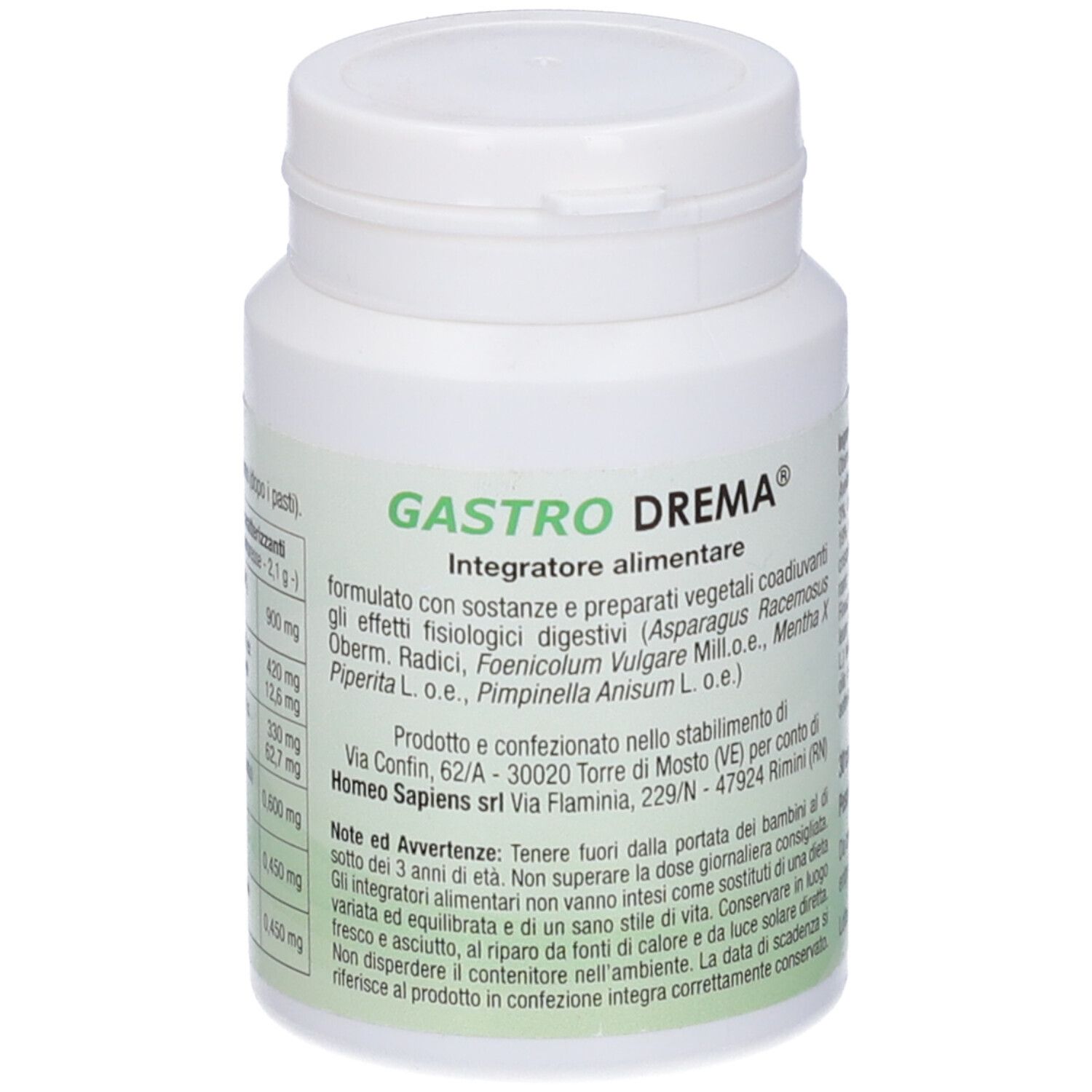 Homeo Sapiens Gastro Drema 30 Compresse 21 G - Immagine 8