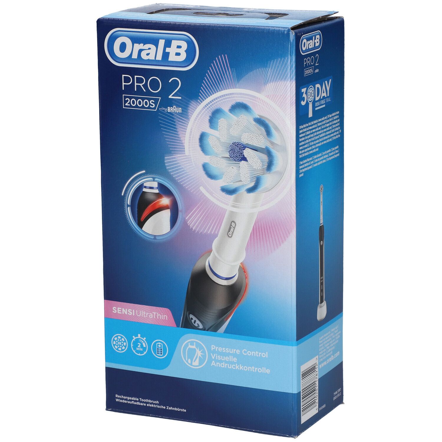 Oral-B Spazzolino Elettrico Ricaricabile PRO 2 2000S 1 Pz | Redcare