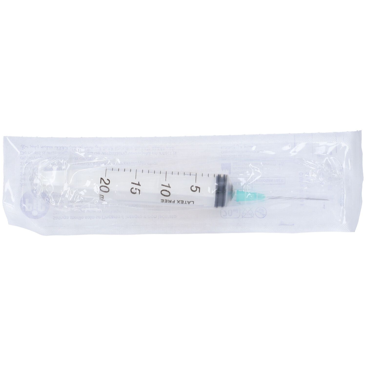 PIC Siringa 20 ml 21 GAUGE 1 1/2 Cono Eccentrico