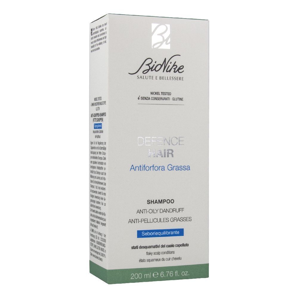 BioNike Defence Hair Shampoo Antiforfora Grassa