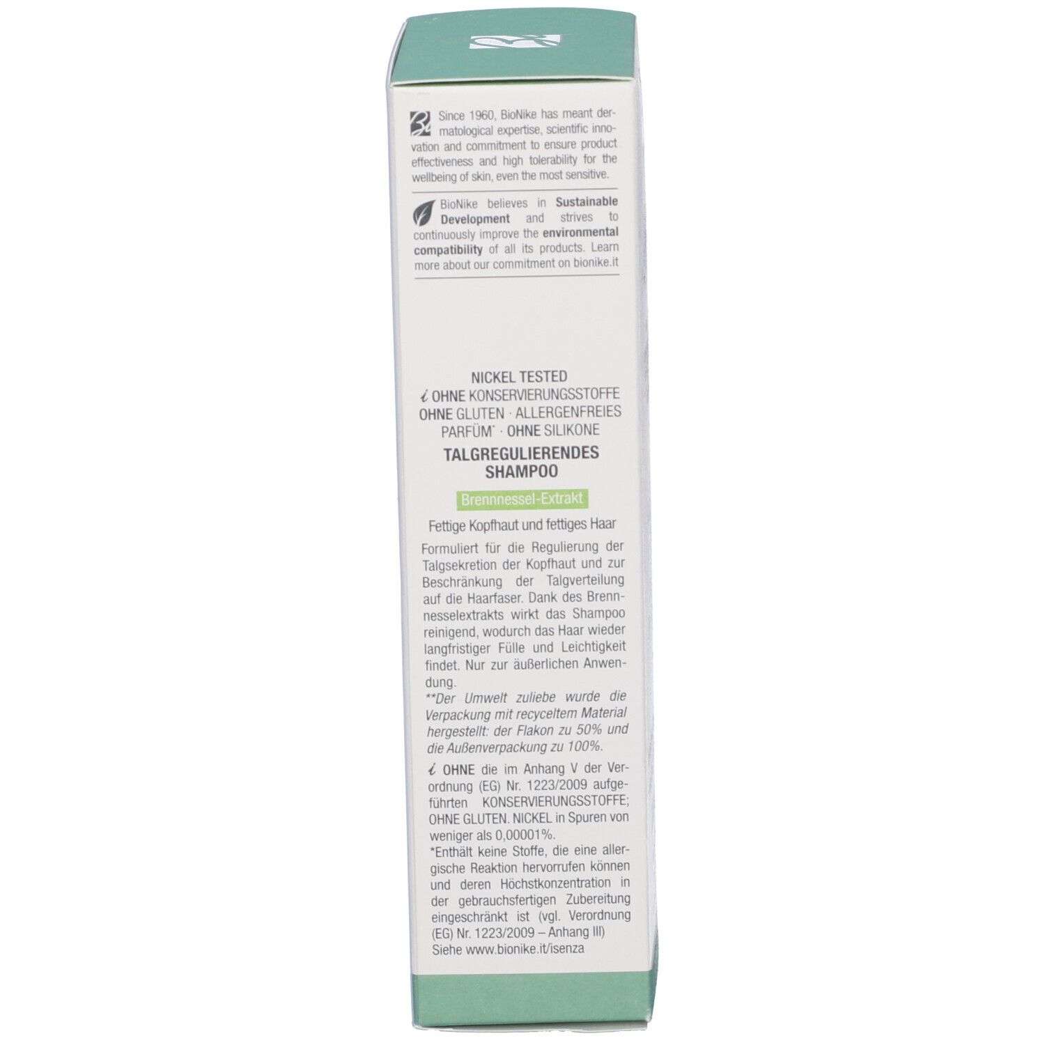 bionike defence hair shampoo seboregolatore