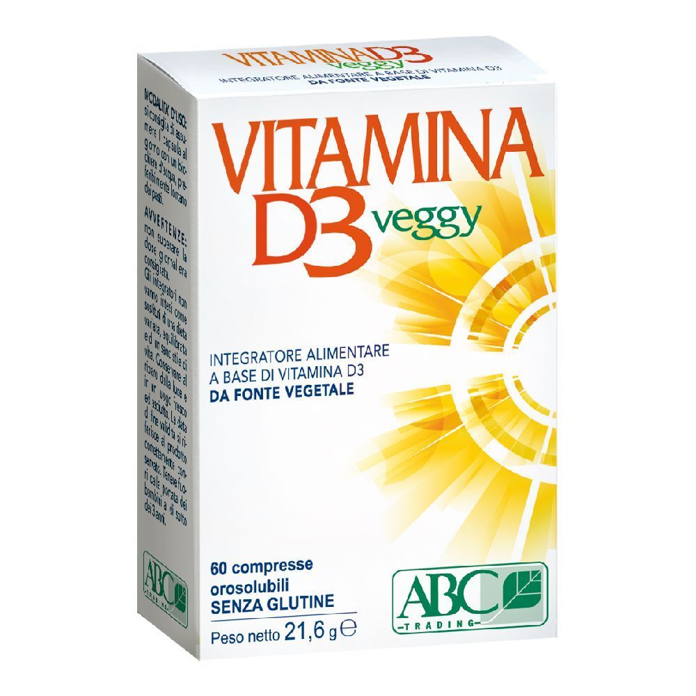 ABC Trading Vitamina D3 Veggy Compresse Orosolubili