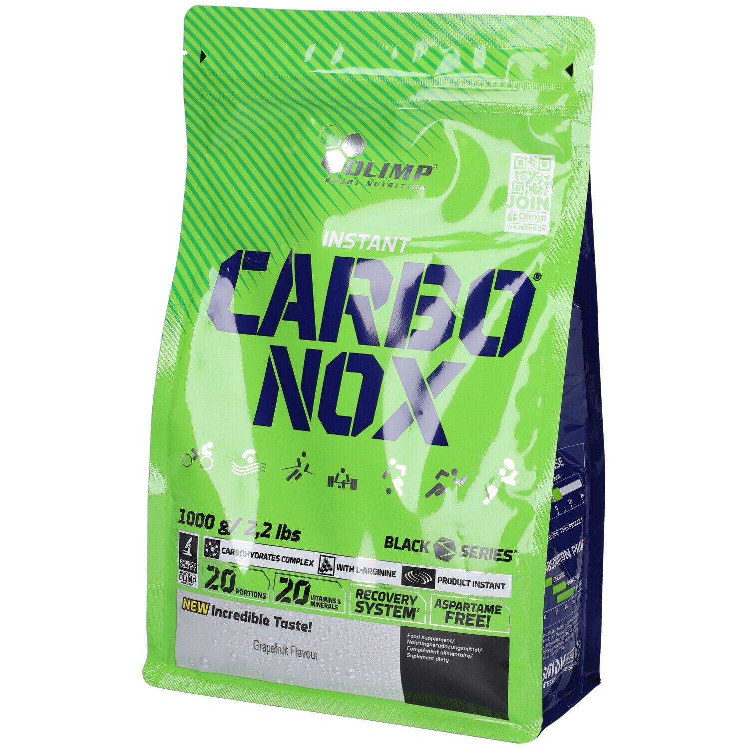 Olimp Carbonox Integratore Alimentare in Polvere Gusto Pompelmo 1kg