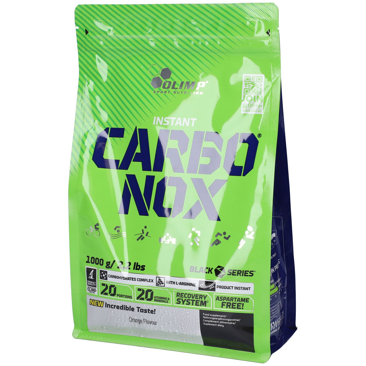 Olimp Carbonox Integratore Alimentare in Polvere Gusto Arancia 1 kg