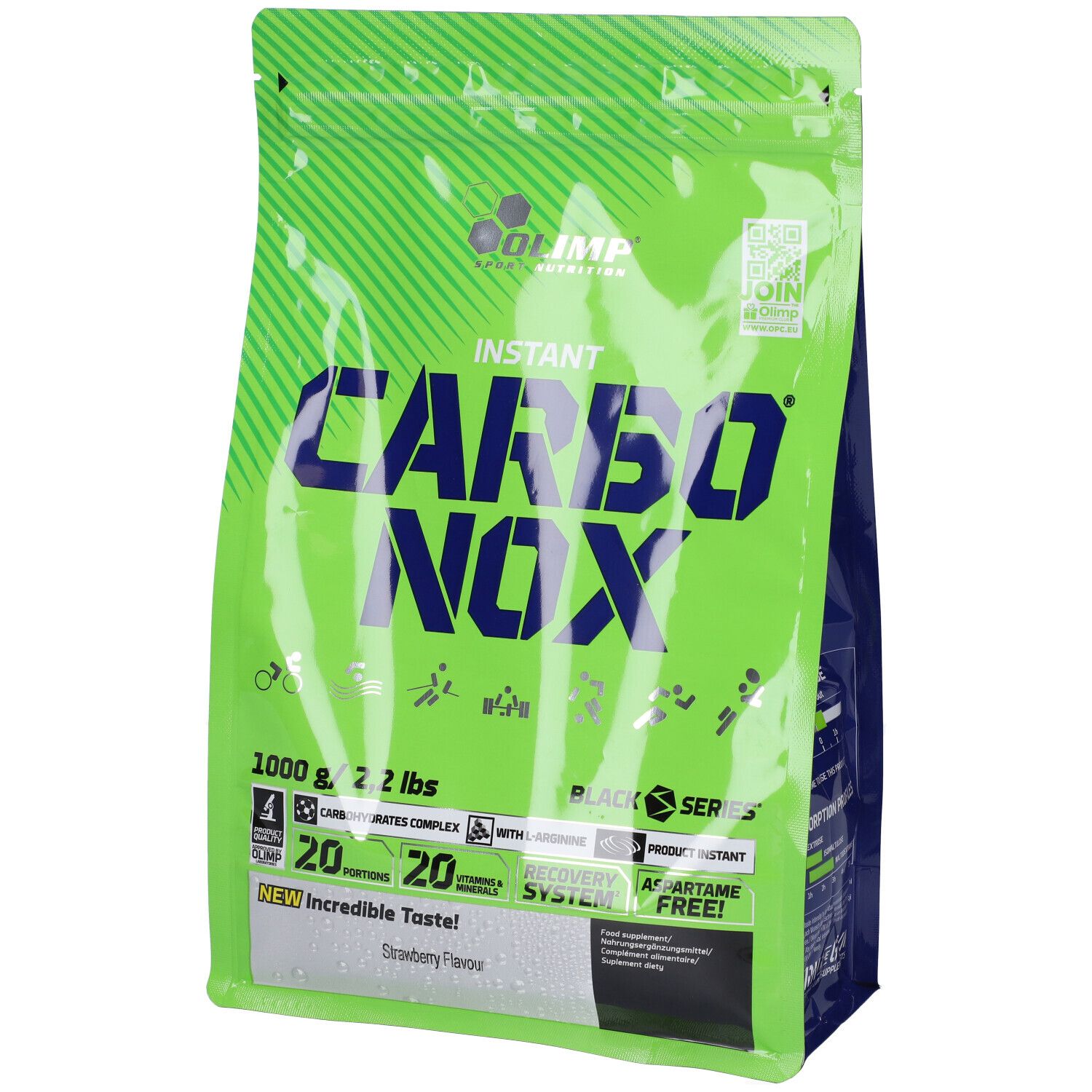 Olimp Carbonox Integratore Alimentare in Polvere Gusto Fragola