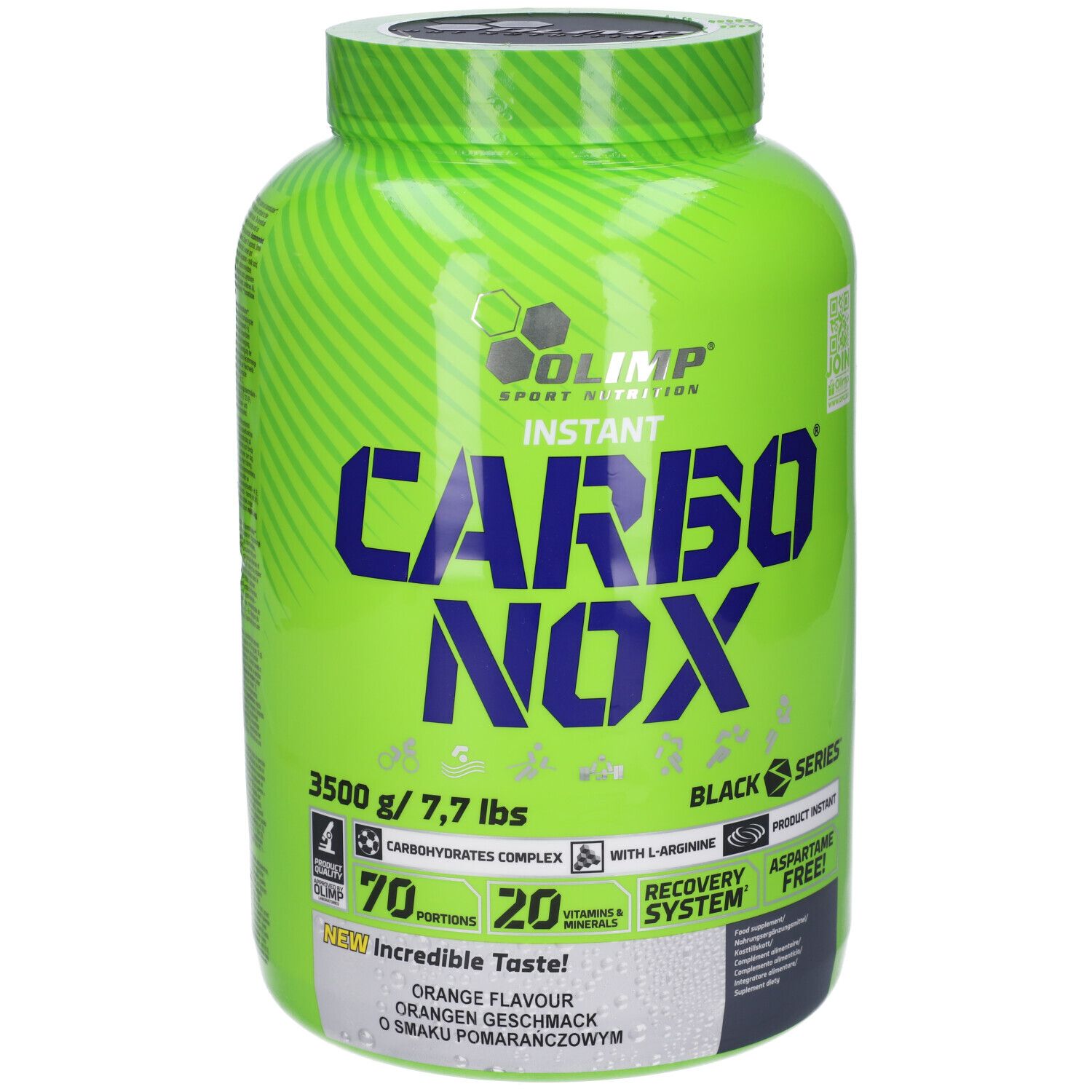 Olimp Carbonox Integratore Alimentare in Polvere Gusto Arancia 3,5 kg