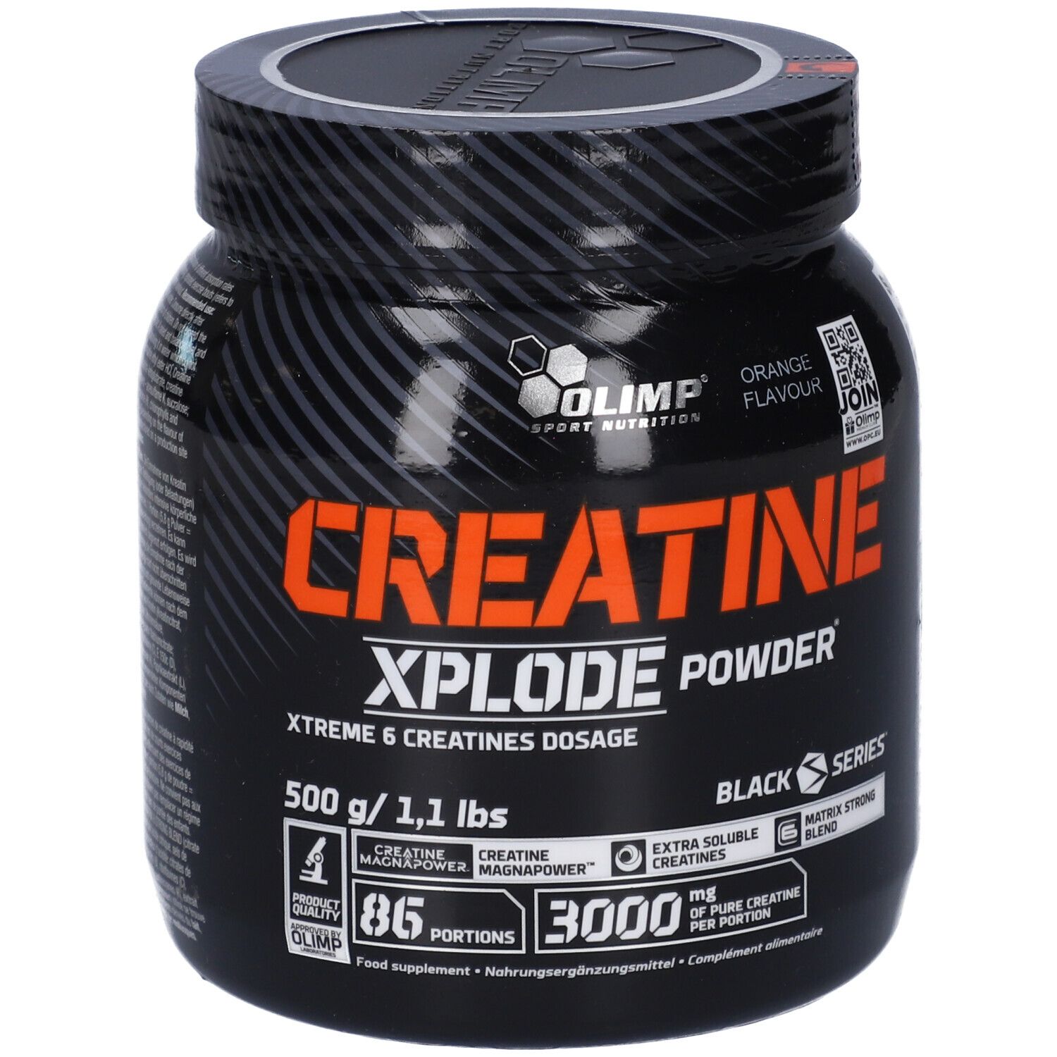 Olimp Creatine Xplode Integratore Alimentare in Polvere Gusto Arancia