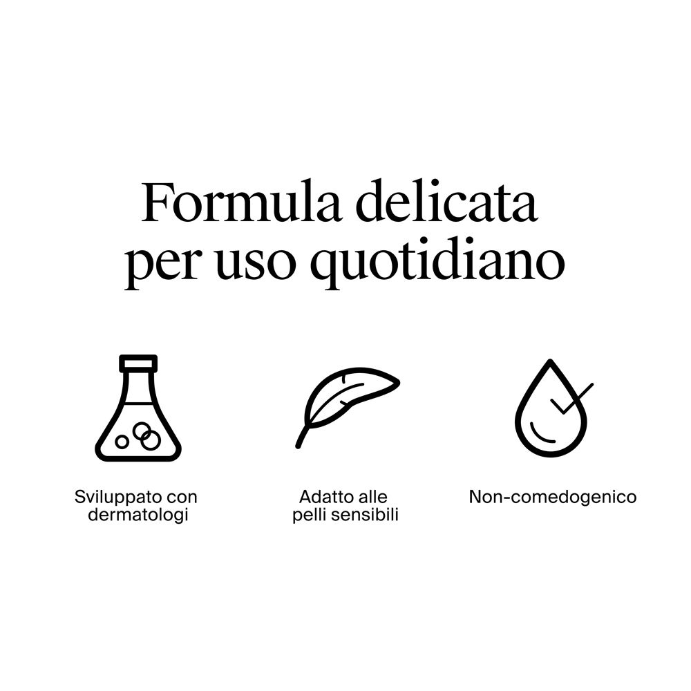 Formel für die tägliche Anwendung: Dermatologisch entwickelt.
