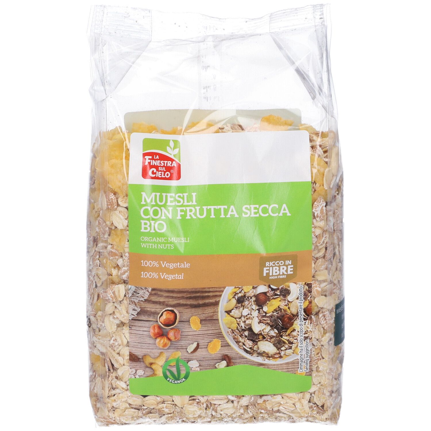 Muesli Frutta Secca 375G Bio 375 g Redcare