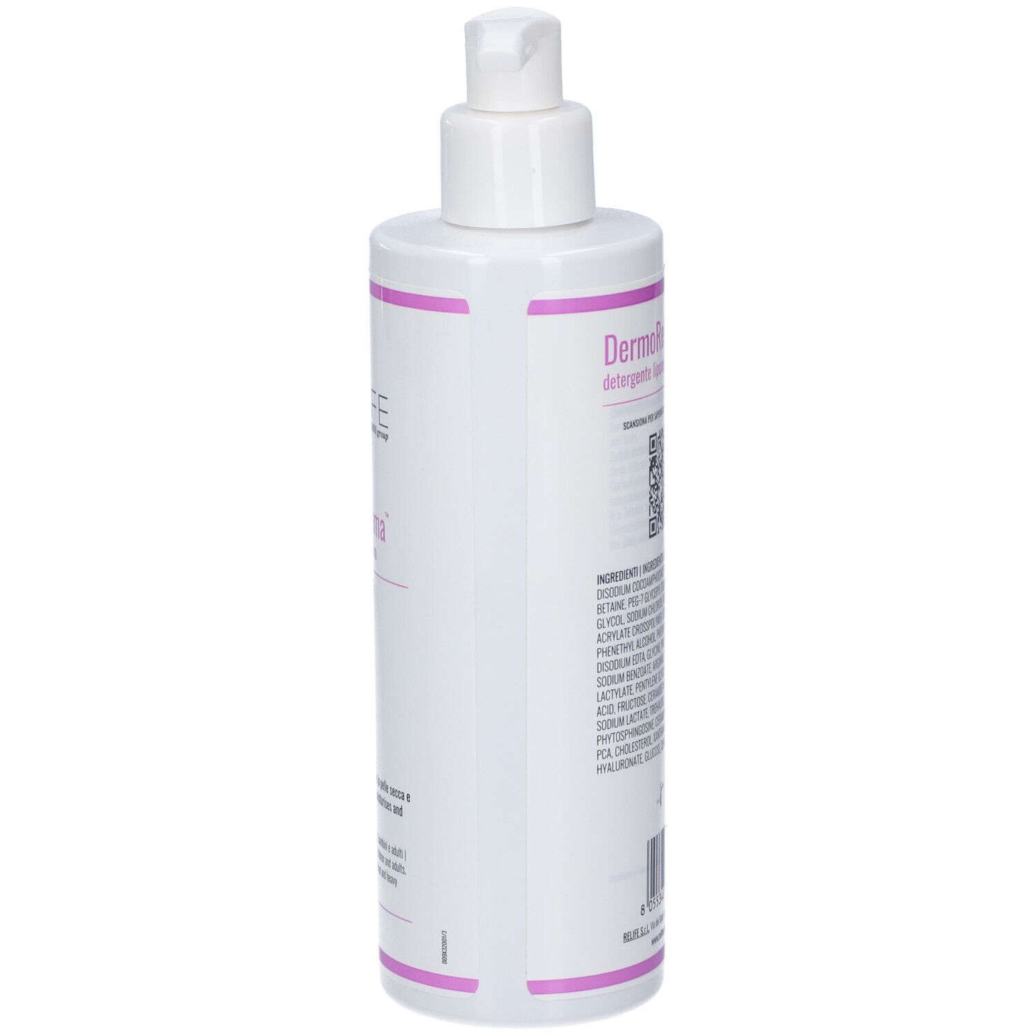 DermoRelizema, 200 ml Flasche mit Spender.