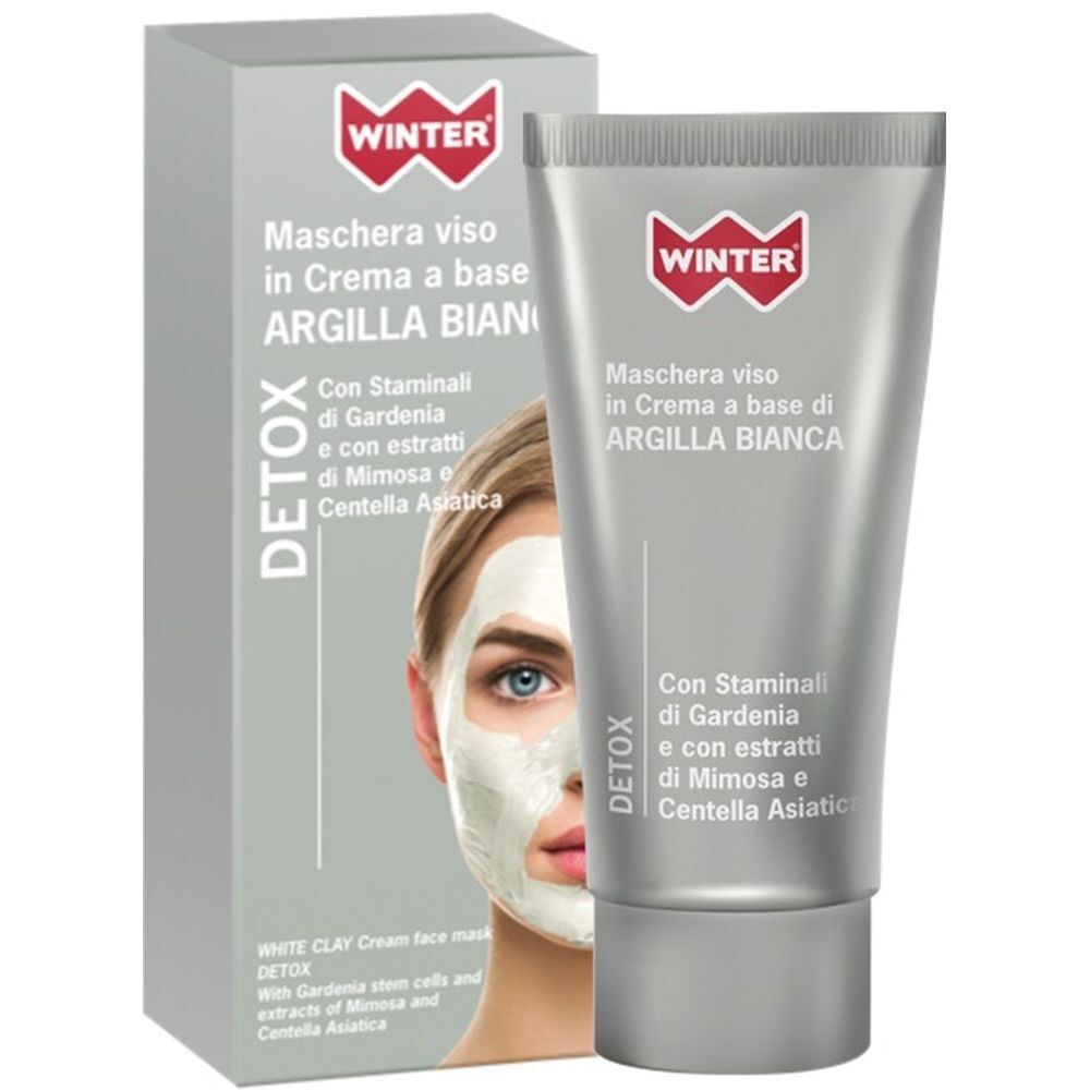 Winter Argilla Bianca Detox Maschera Viso