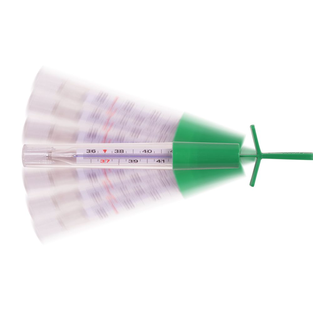 Ökologisches Thermometer Gallio Gima Schnellablasssystem Gima