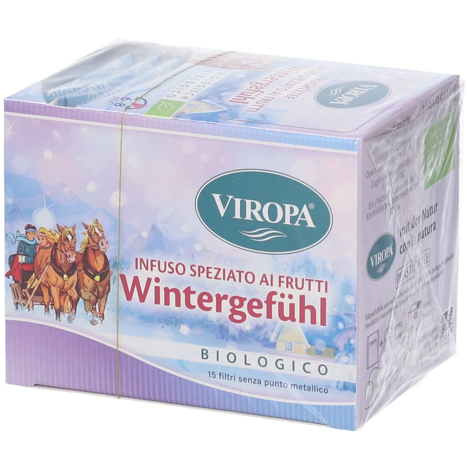 Viropa Wintergefuhl Infuso Frutta Speziata Bio Bustine