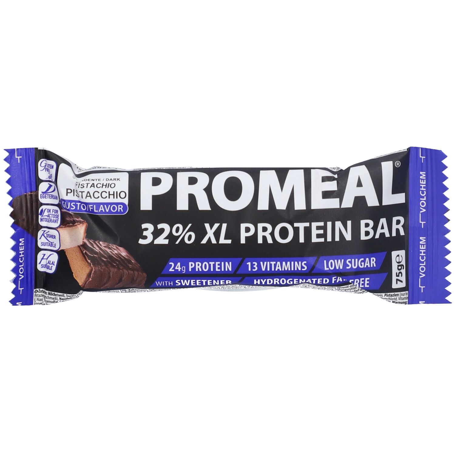 VOLCHEM Promeal Protein Xl Barretta Proteica - Gusto Pistacchio