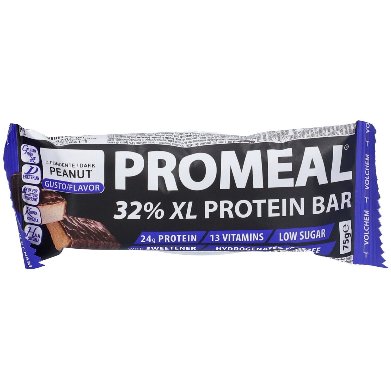 VOLCHEM Promeal Protein Xl Barretta Proteica - Gusto Nocciola