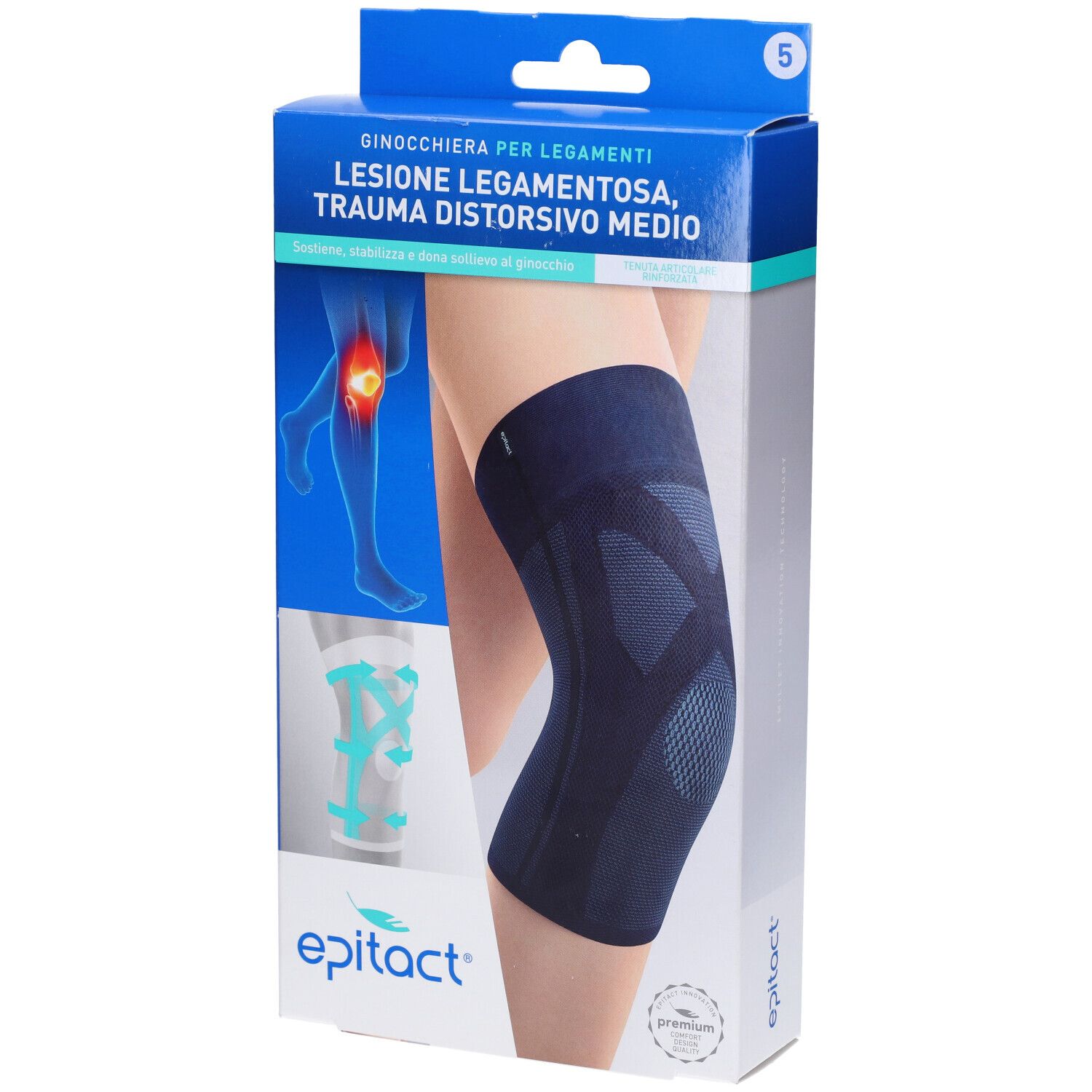 Epitact Ginocchiera Per Legamenti Taglia 5