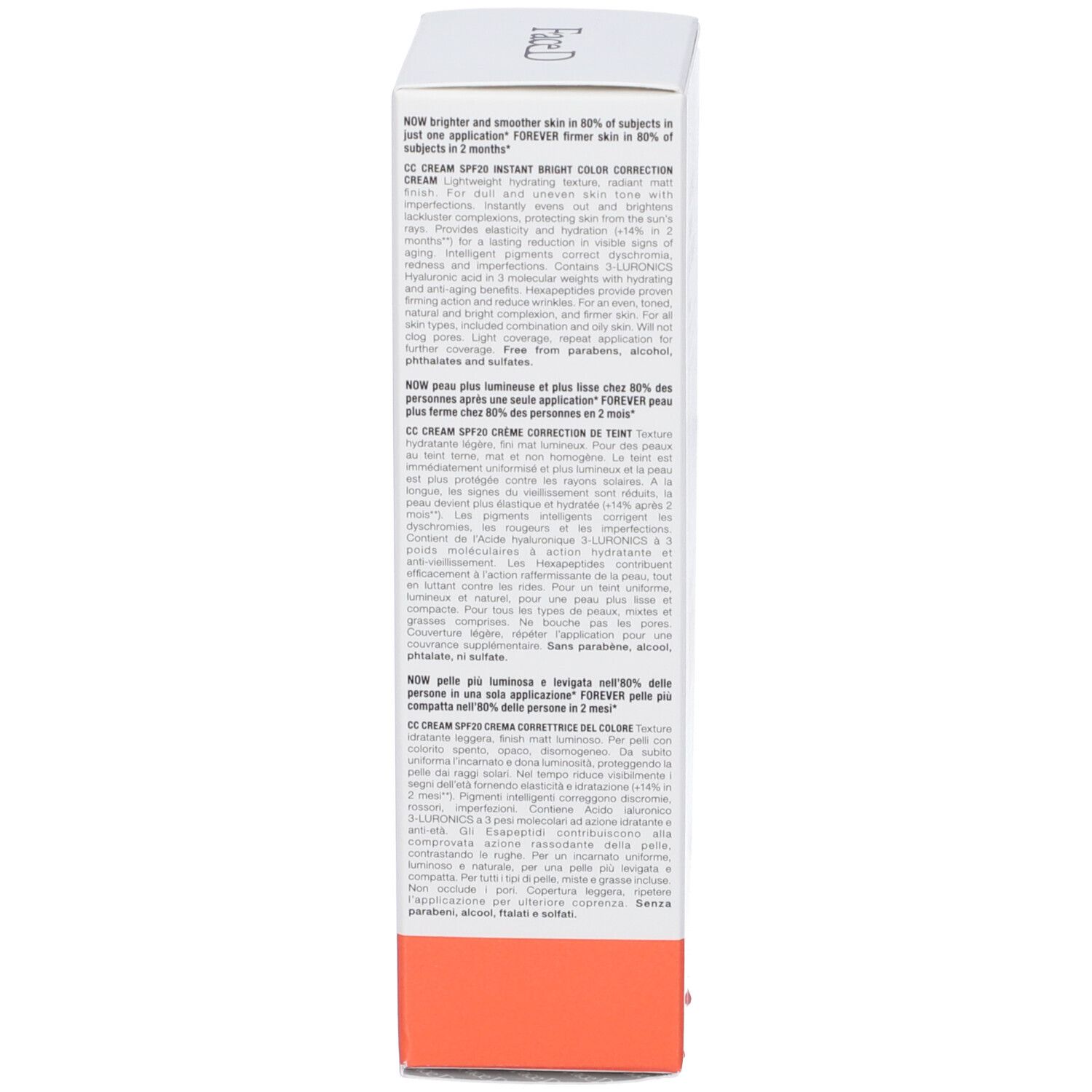 FACE D CC Cream SPF20 - Karamell