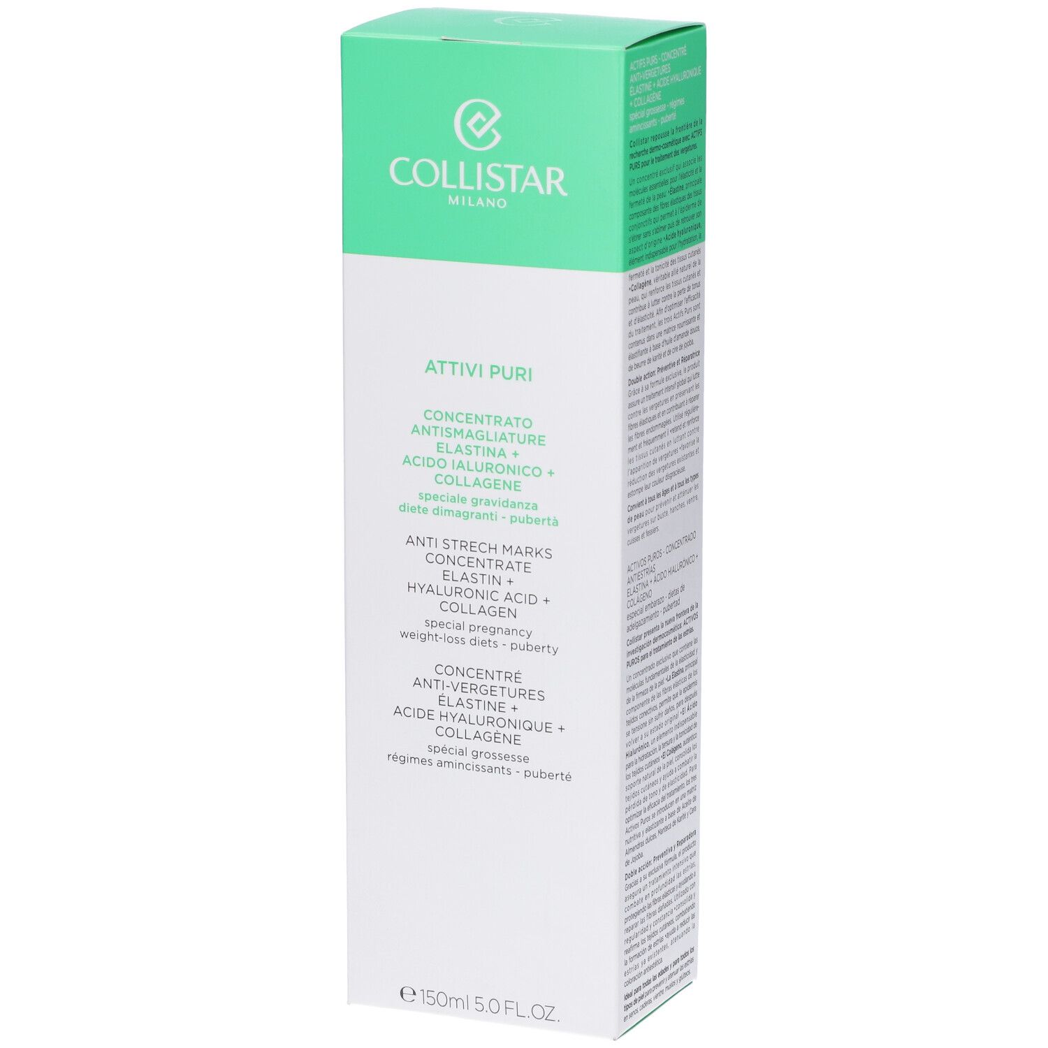 Collistar Attivi Puri® Concentrato Antismagliature Elastina + Acido Ialuronico + Collagene
