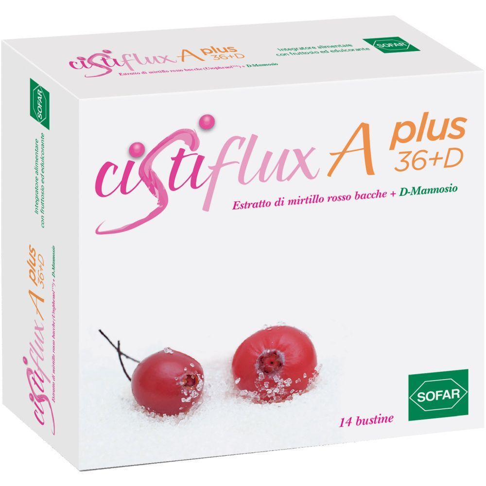 Cistiflux A Plus 36+D 14 pz Bustina