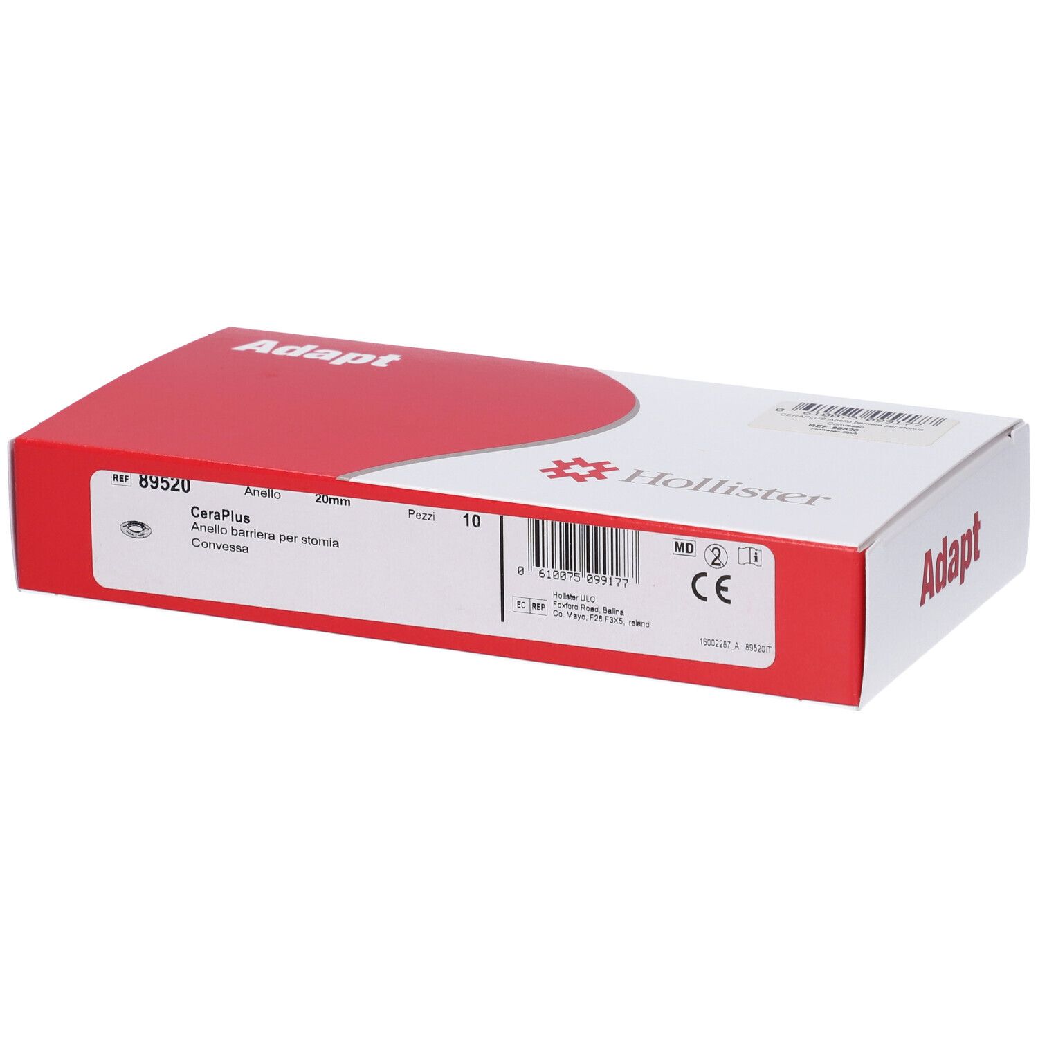 Adapt Ceraring Anello Convesso Per Stomia Diametro 20 Mm Spessore 6 Mm
