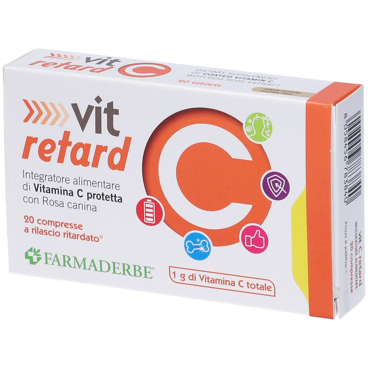 VIT C Retard 20Cpr 20 St Tabletten