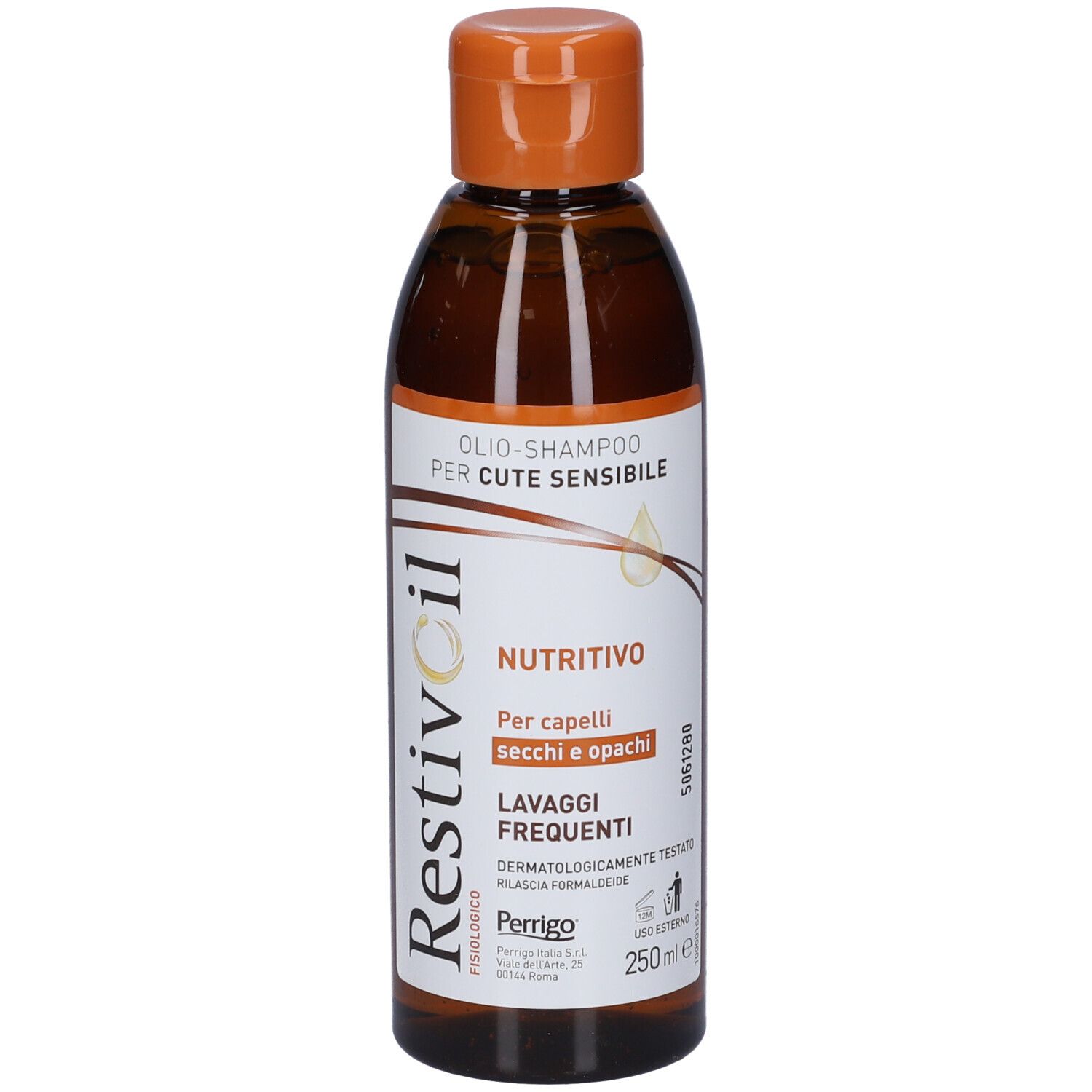 Restivoil Fisiologico Nut250Ml 250 ml Shampoo