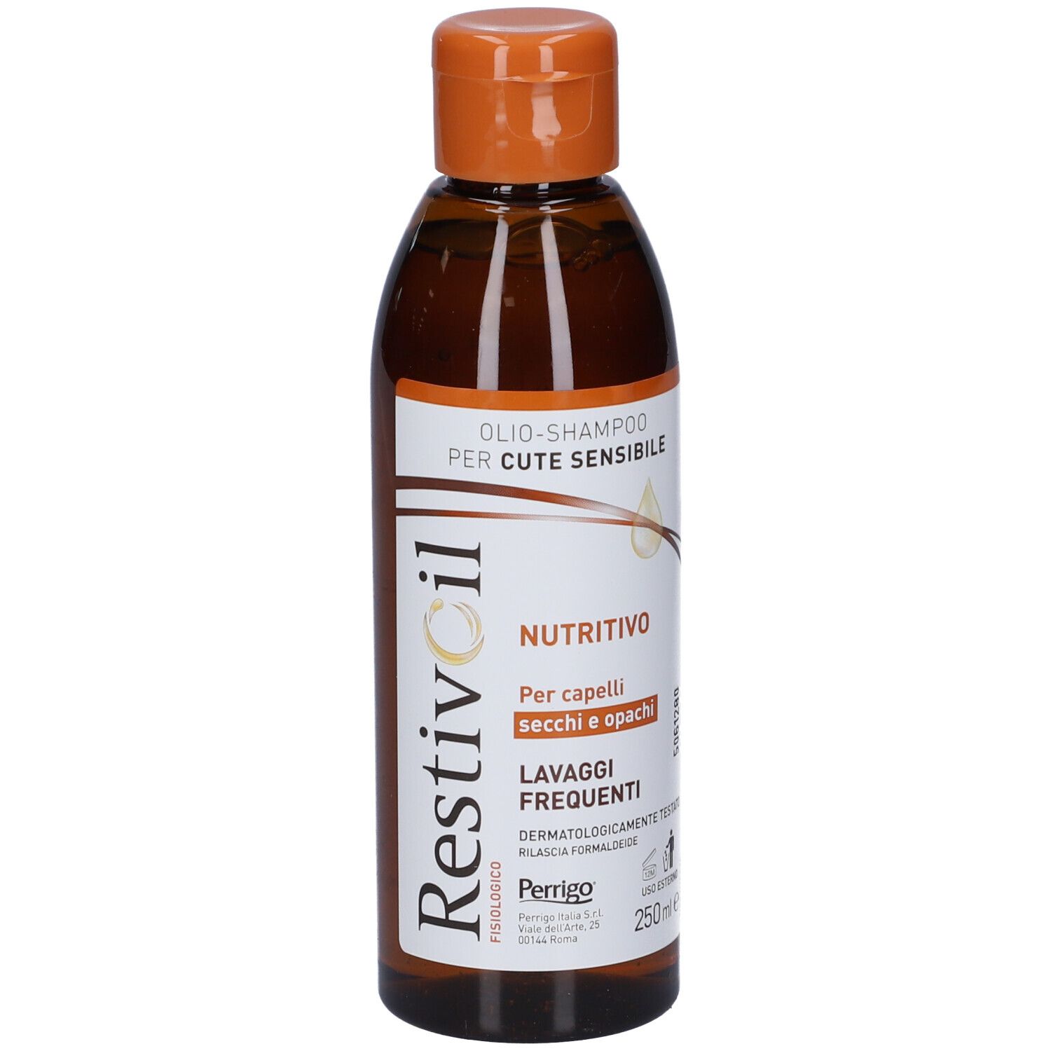 RestivOil Öl-Shampoo Flasche, 250ml, für empfindliche Kopfhaut.