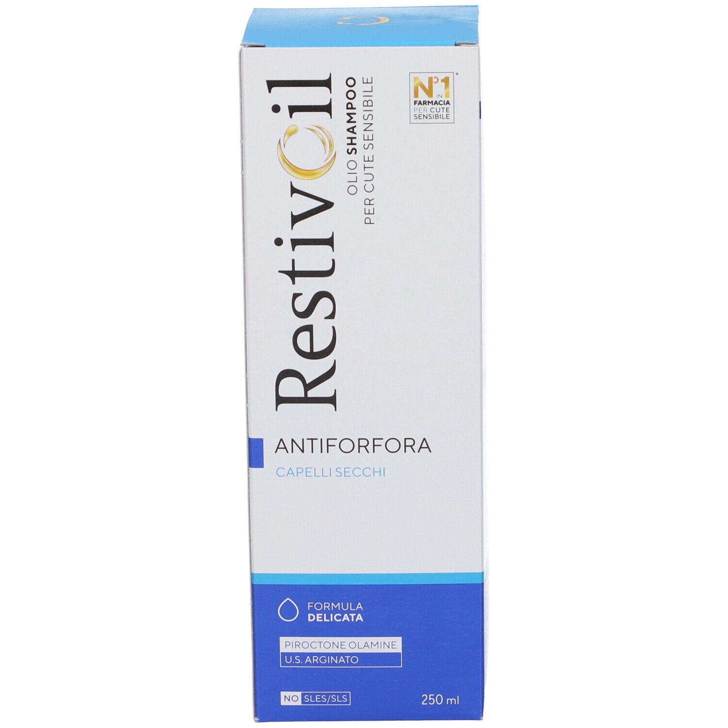 RestivOil Anti-Schuppen Shampoo für trockenes Haar, 250ml.