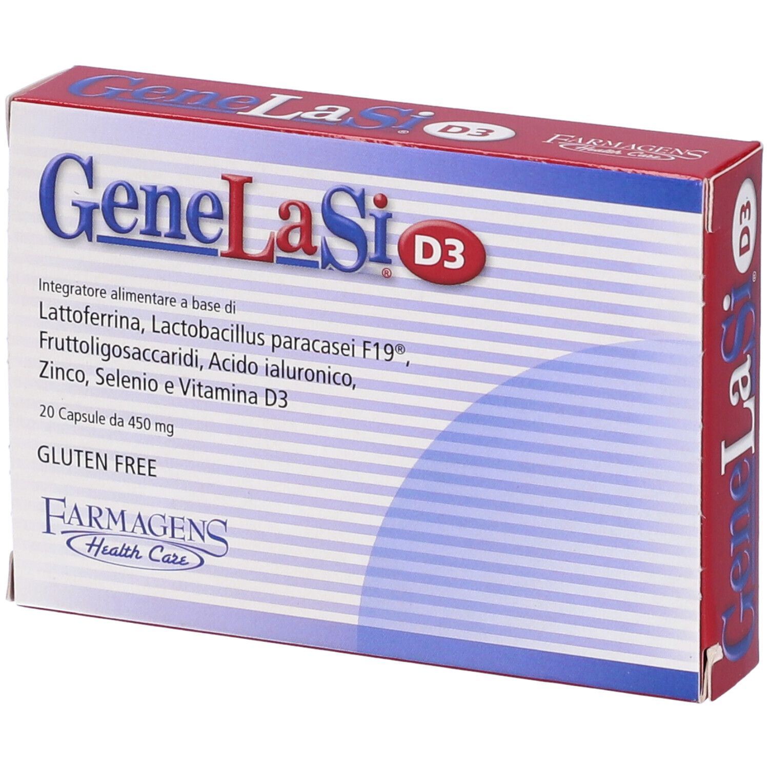 Genelasi D3 20 Capsule 450 Mg