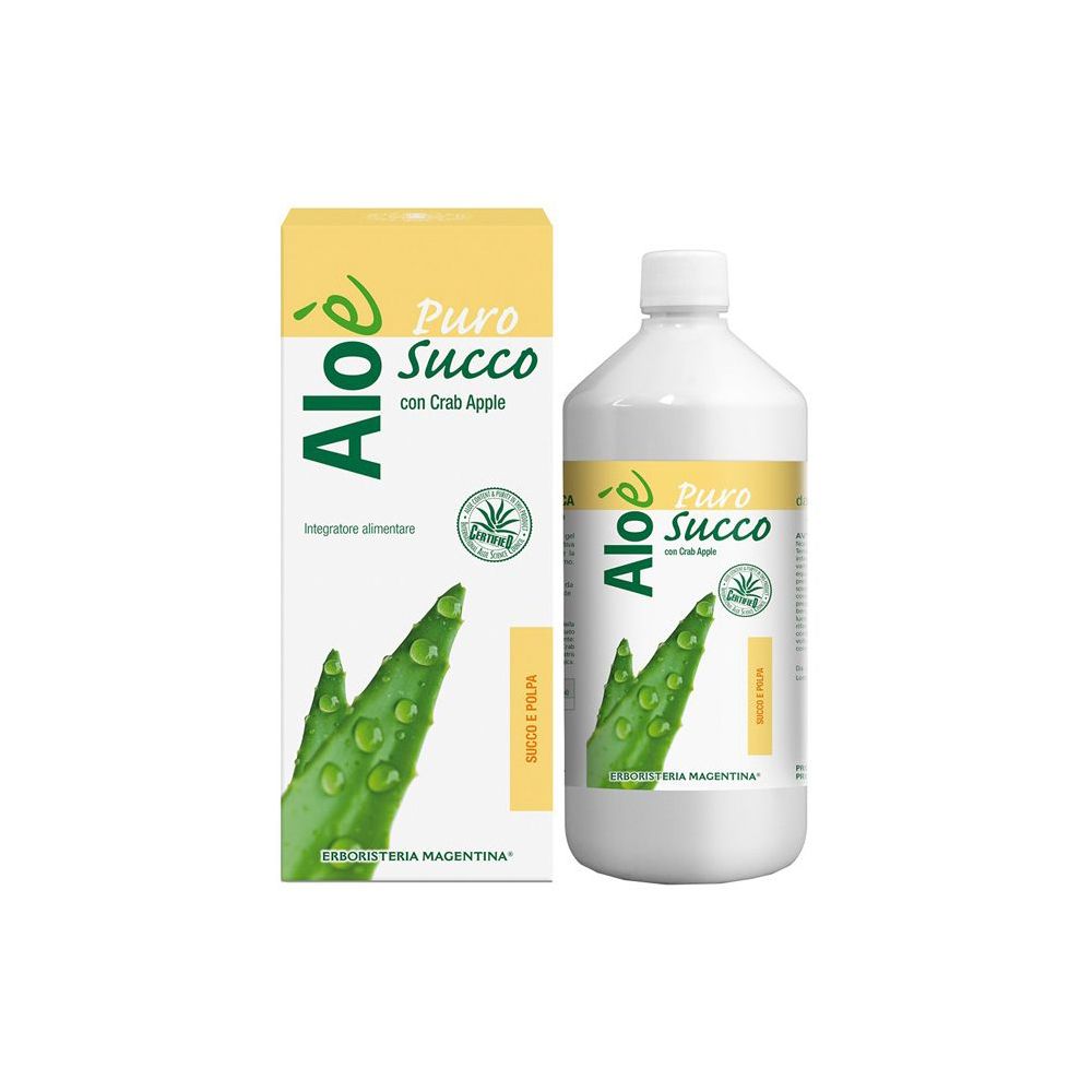 Aloe' Aloe Succo E Polpa Bio 1 Litro 1000 ml Soluzione orale
